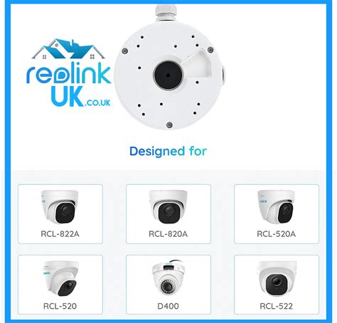 reolink dome camera junction box|reolink junction box.